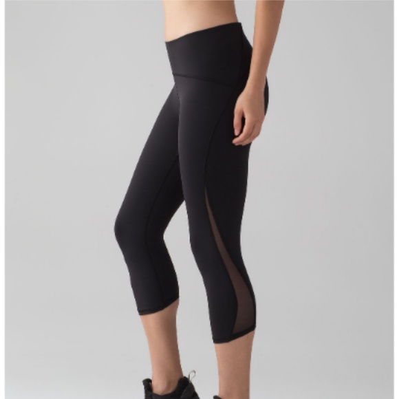 lululemon high waisted crop leggings